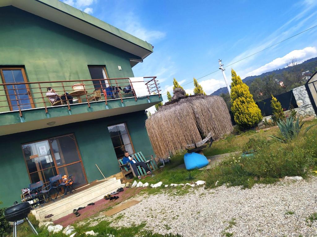 Zahrada ubytování Chillsteps Hostel