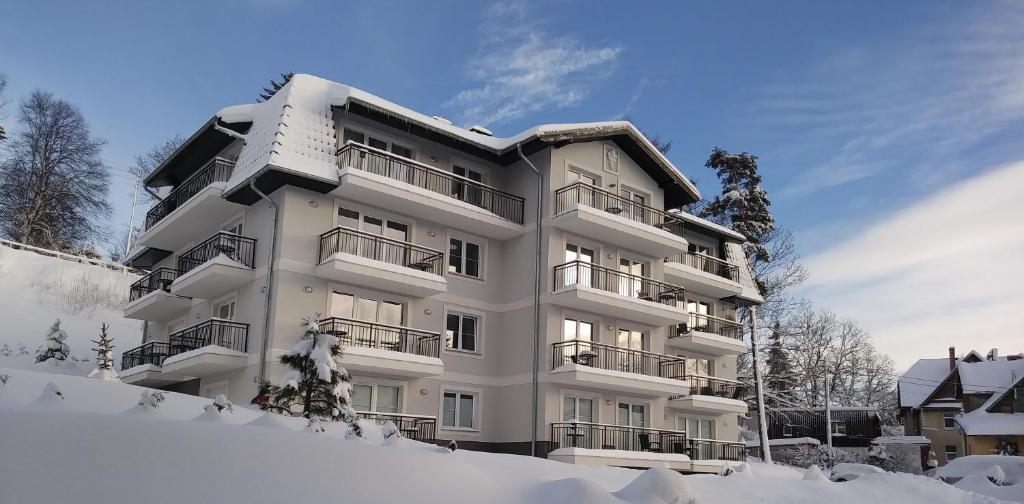 Apartamenty Amika v zimě