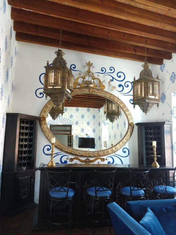 Posezení v ubytování Casa Schuck Boutique Hotel