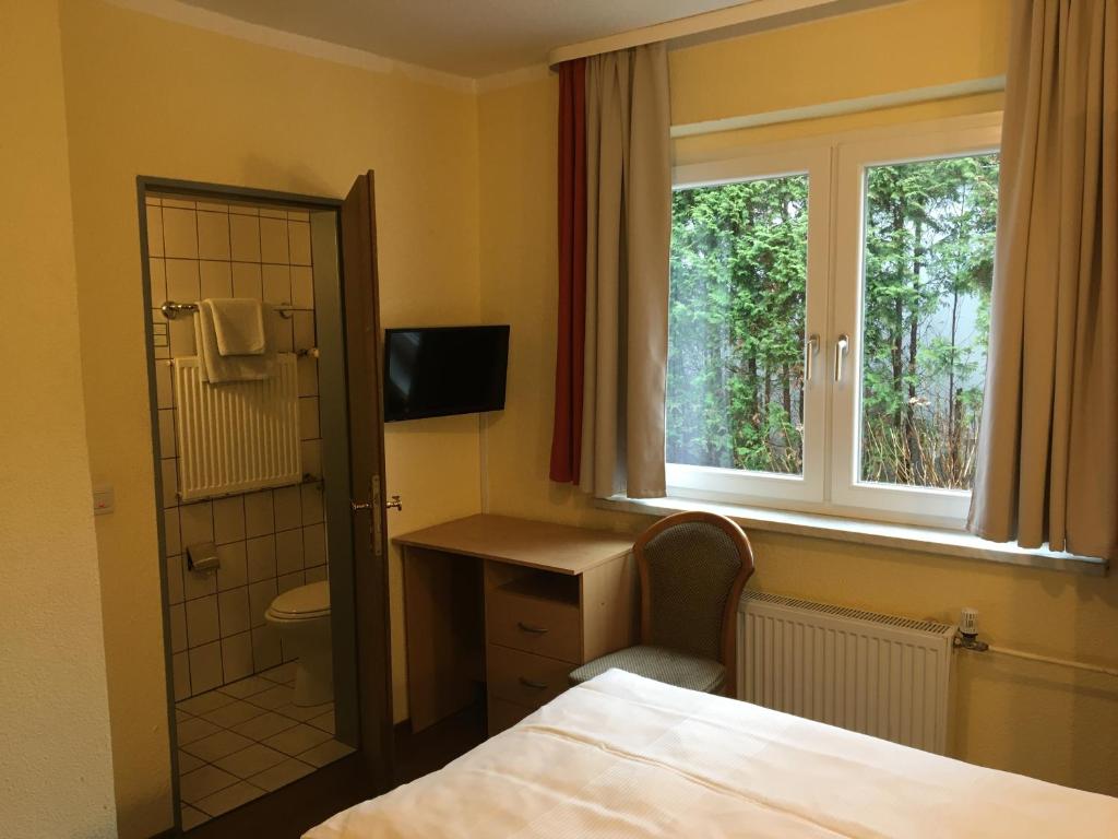 TV a/nebo společenská místnost v ubytování Hotel Sieme