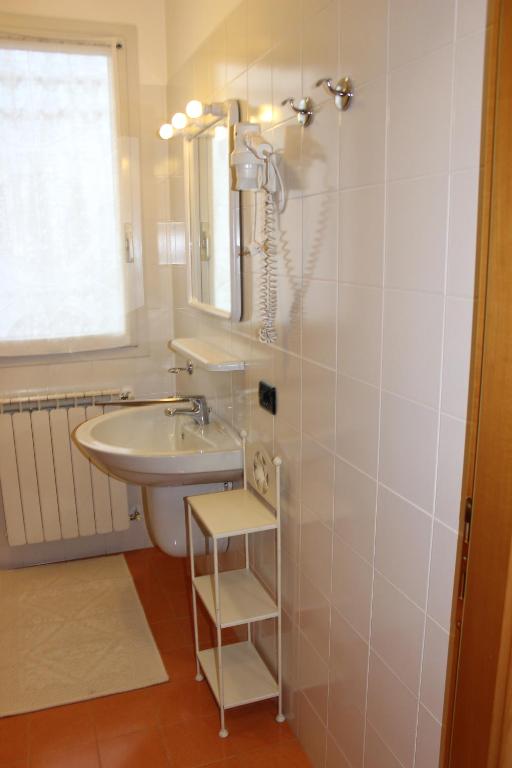 Koupelna v ubytování Casa di Clara