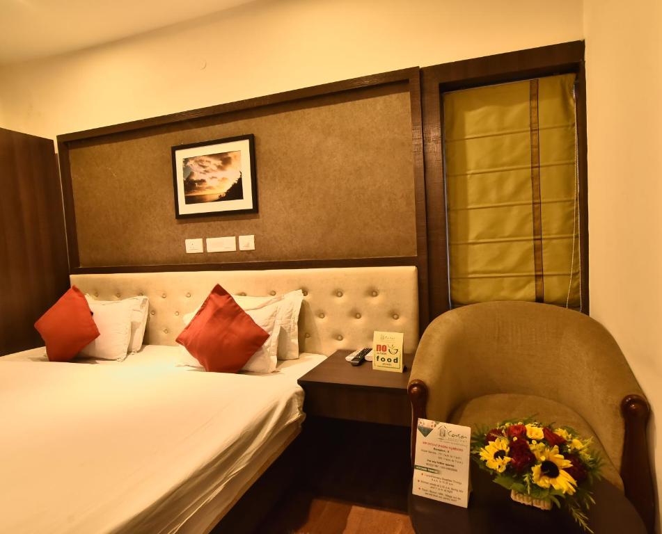 Postel nebo postele na pokoji v ubytování Casa Broadway-A Boutique Hotel