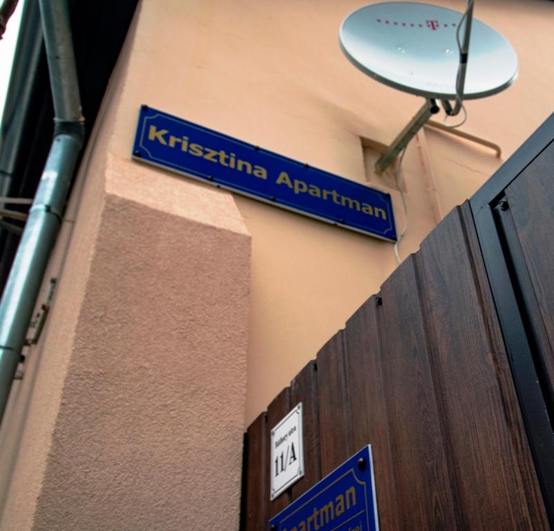 Certifikát, ocenenie alebo iný dokument vystavený v ubytovaní Krisztina Apartman