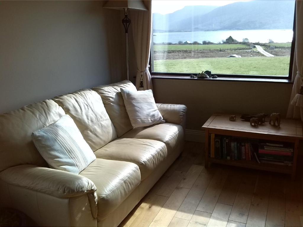 Posezení v ubytování Currane Lodge