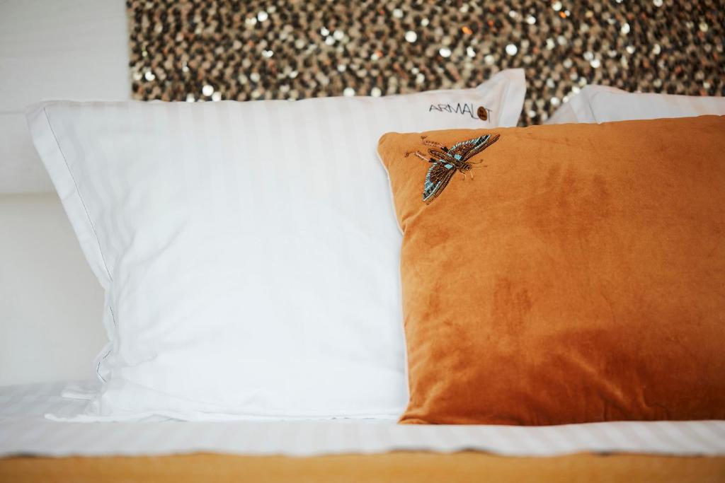 Postel nebo postele na pokoji v ubytování B&B Armalot by Julia