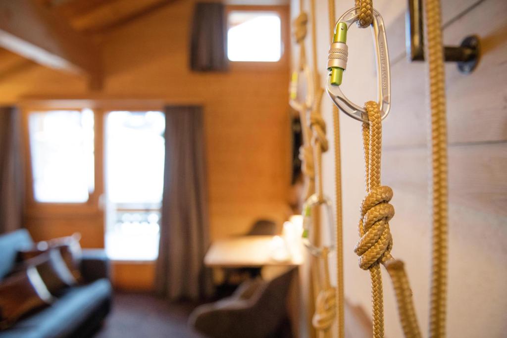 Postel nebo postele na pokoji v ubytování Hotel Bergführer