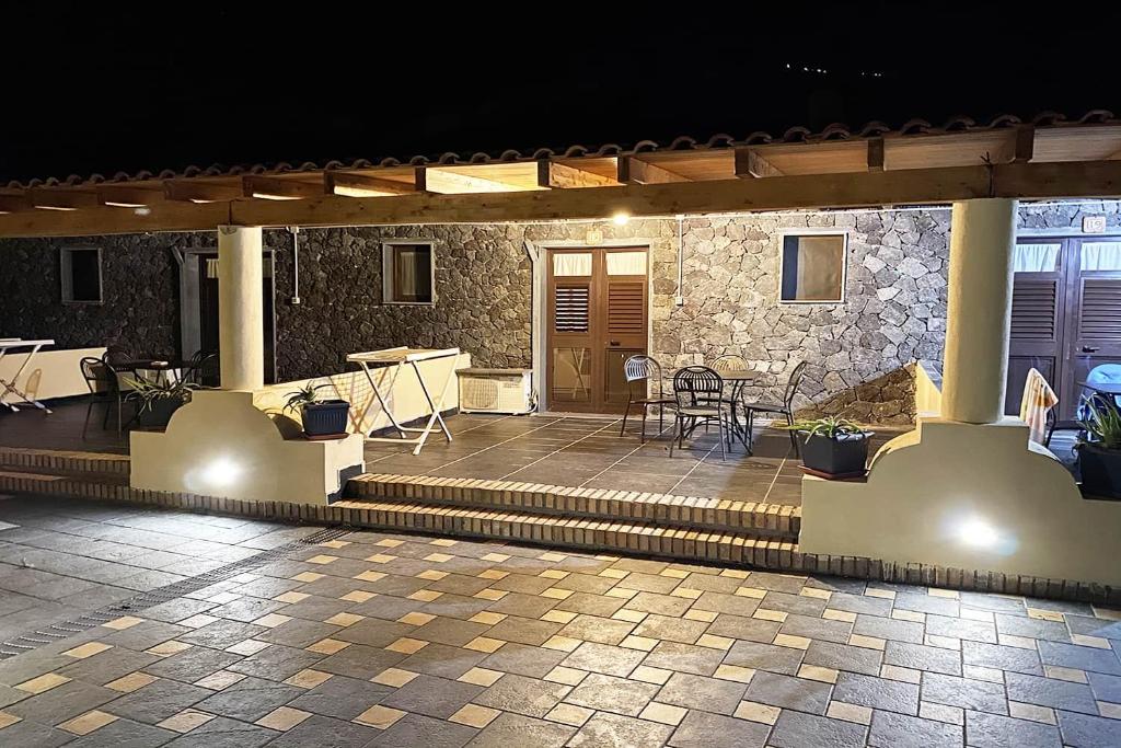 Posezení v ubytování Hotel Al Togo Fitness & Relax