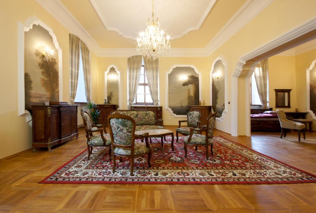 Posezení v ubytování Palace Kutná Hora