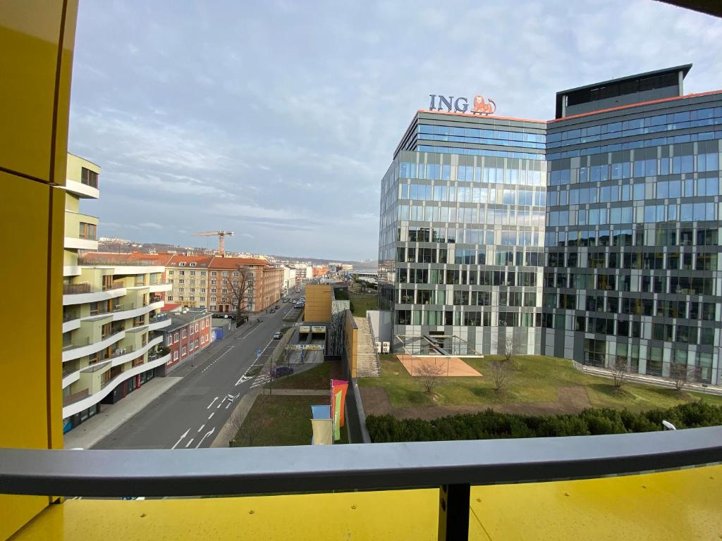 Budynek, w którym mieści się apartament
