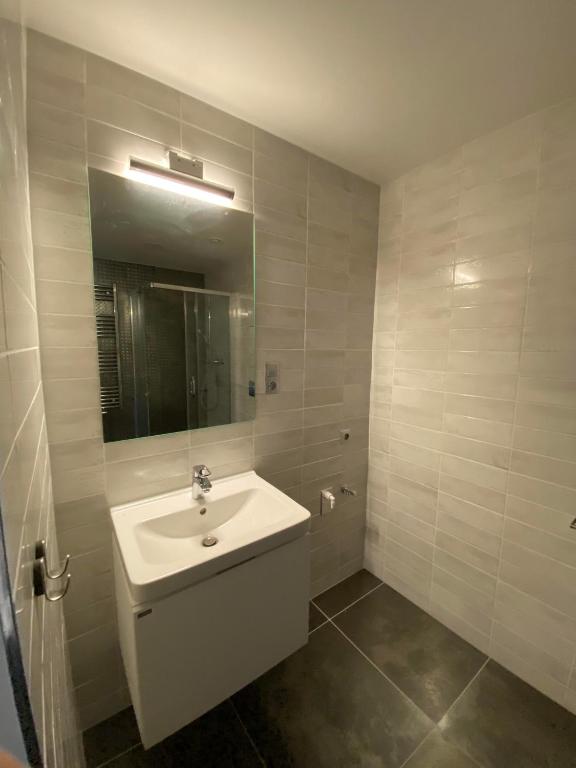 Łazienka w obiekcie Apartment David O2 Arena Prague