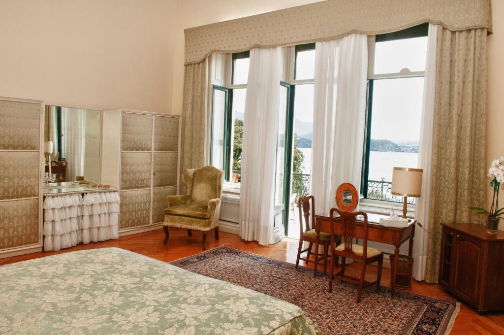 Postel nebo postele na pokoji v ubytování Villa Claudia dei Marchesi Dal Pozzo