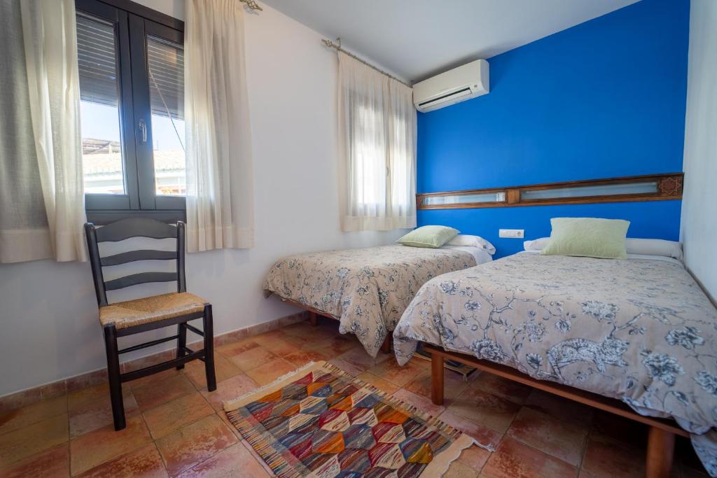 Postel nebo postele na pokoji v ubytování Apartamentos Montesclaros
