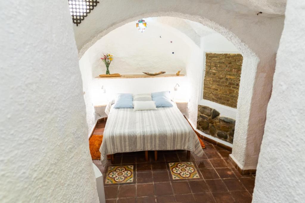 Postel nebo postele na pokoji v ubytování Apartamentos Montesclaros