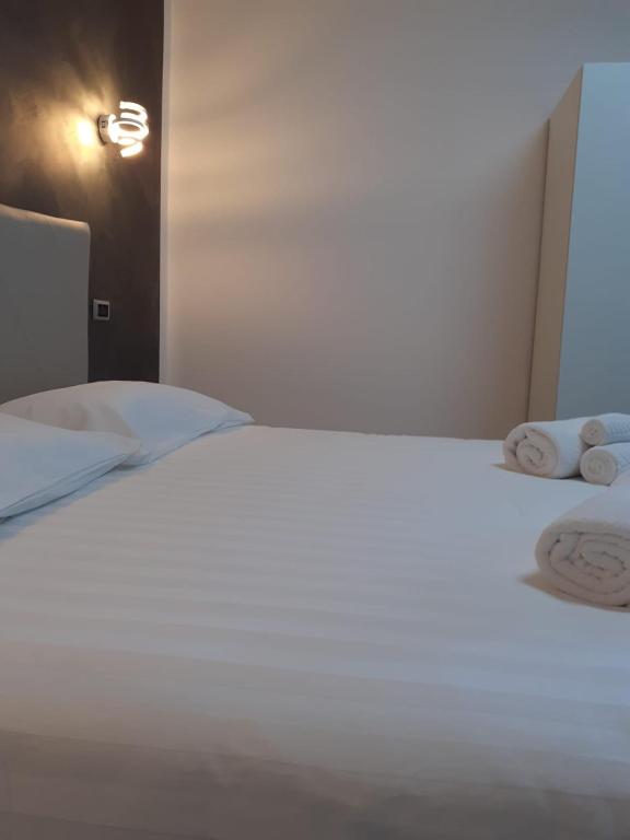 Postel nebo postele na pokoji v ubytování Giosam Bed & Breakfast di Raimondo Isabelle