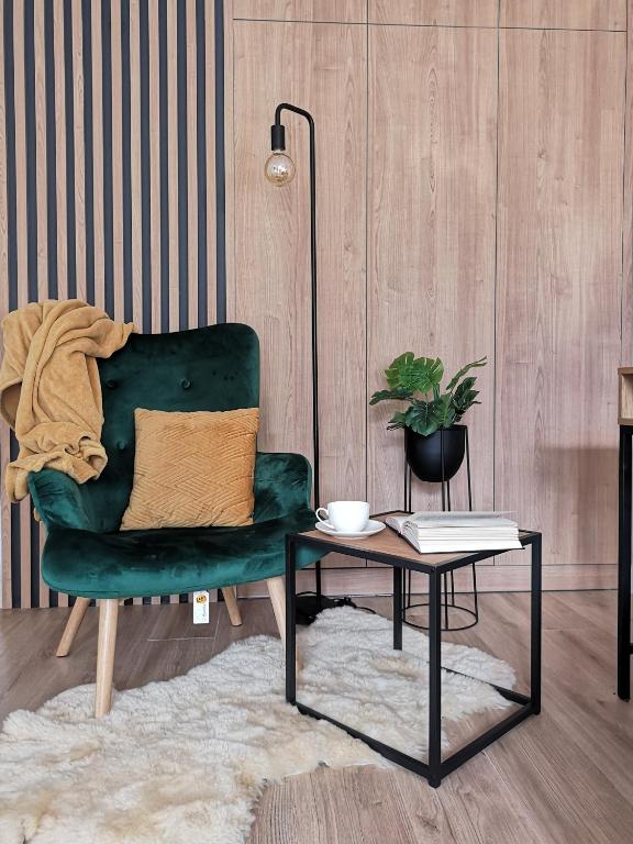 Posedenie v ubytovaní Apartament Liliowa Przełęcz