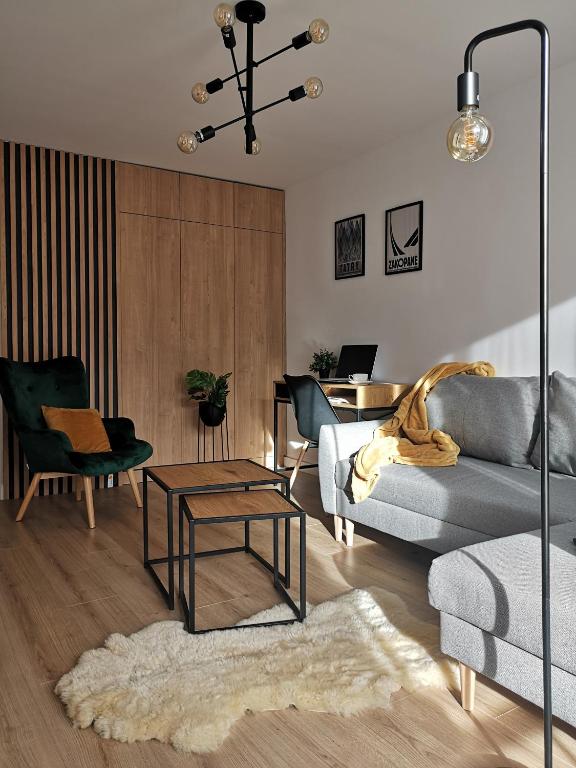 Posedenie v ubytovaní Apartament Liliowa Przełęcz