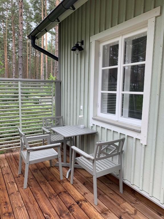 Balkón nebo terasa v ubytování Peipsi Homestay
