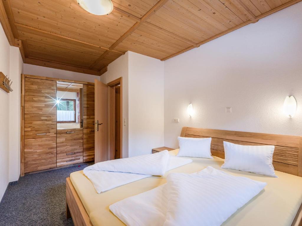 Postel nebo postele na pokoji v ubytování Appartementhaus Talwinkel