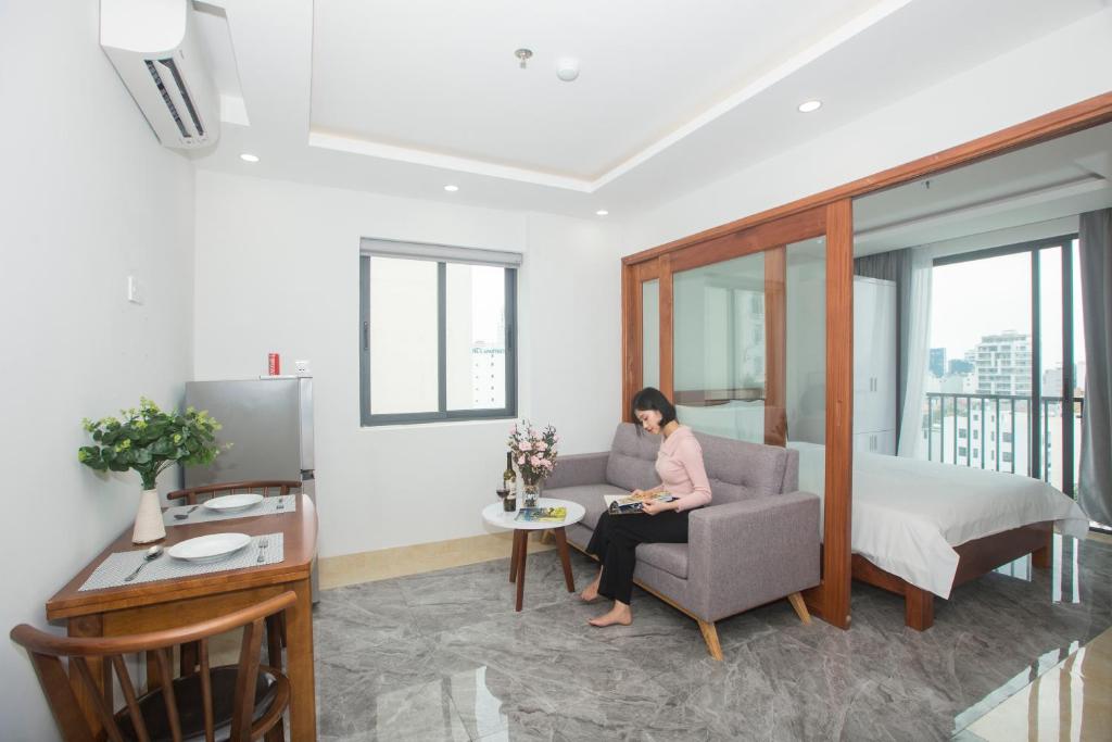 Misa Hotel & Apartment - شقة ديلوكس مع شرفة