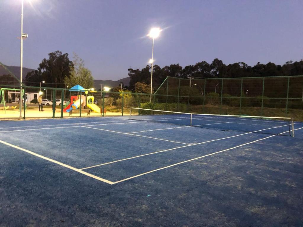 Tenis a/nebo squash v ubytování Departamento en Papudo Laguna nebo okolí