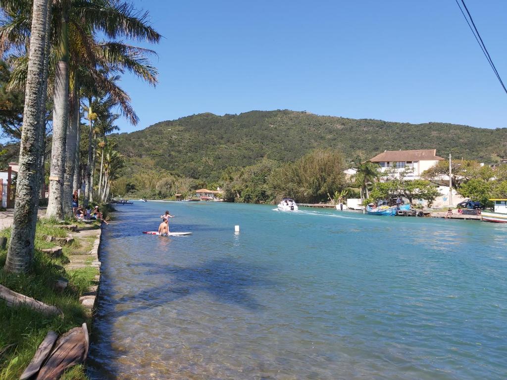  Casa Espetacular Canal da Barra da Lagoa