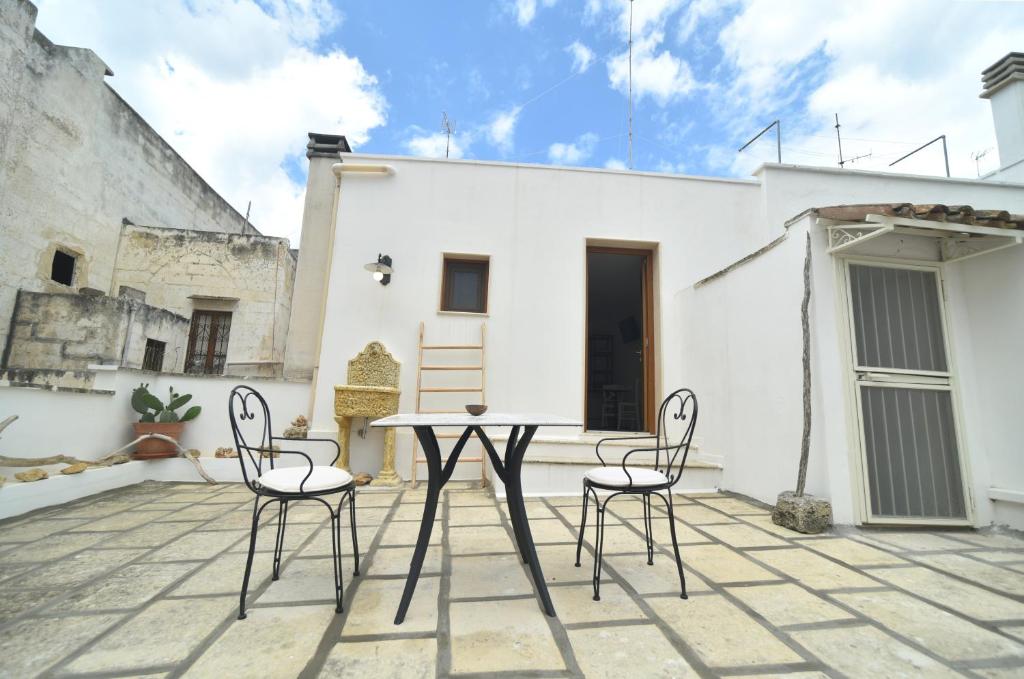 Balkón nebo terasa v ubytování B&B Corte Casole
