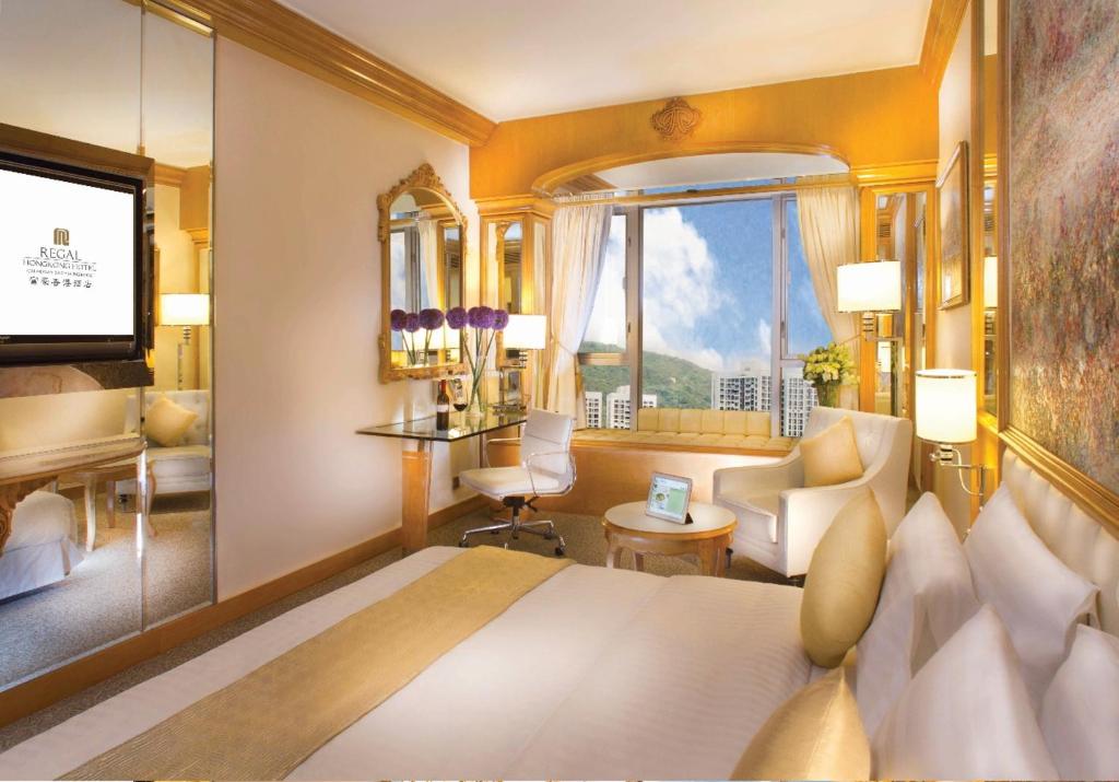 Istumisnurk majutusasutuses Regal Hongkong Hotel
