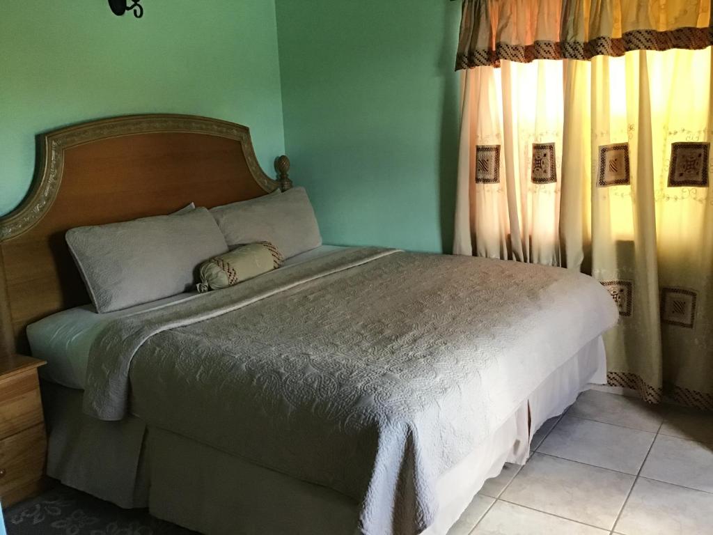 Postel nebo postele na pokoji v ubytování Antigua Seaview