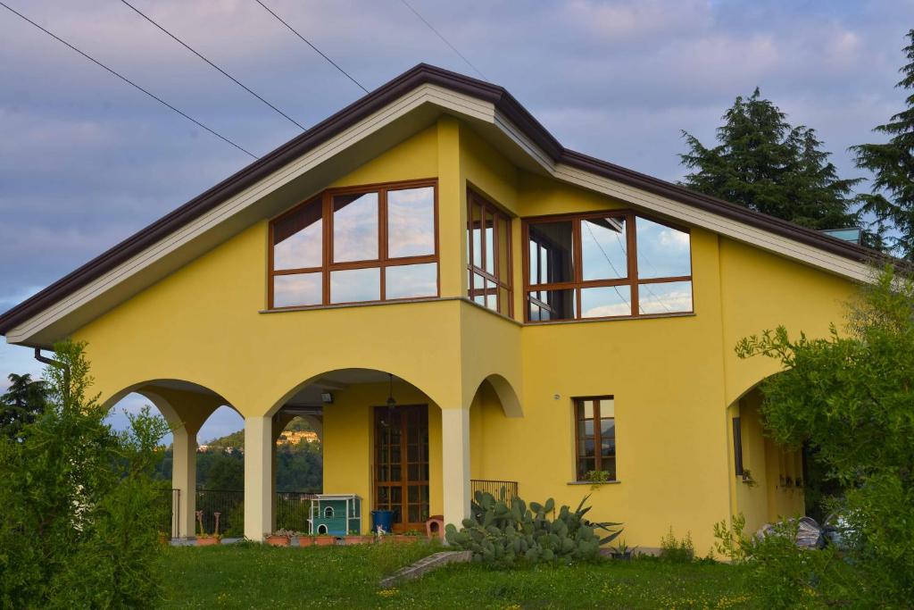 Budova, kde se bed and breakfast nachází