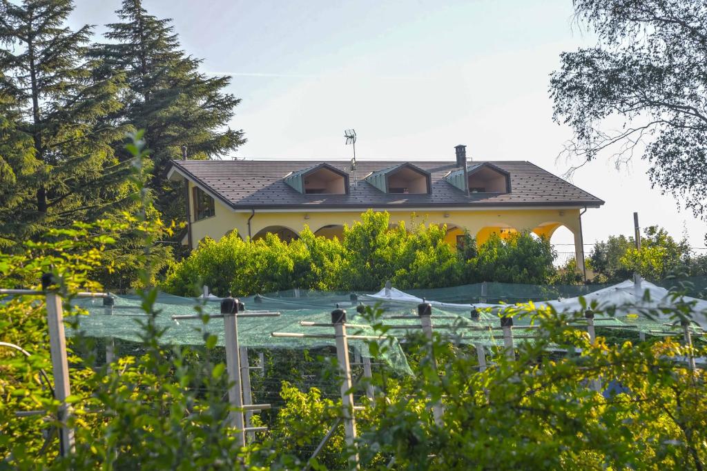 Zahrada ubytování B&B Alla Roggetta