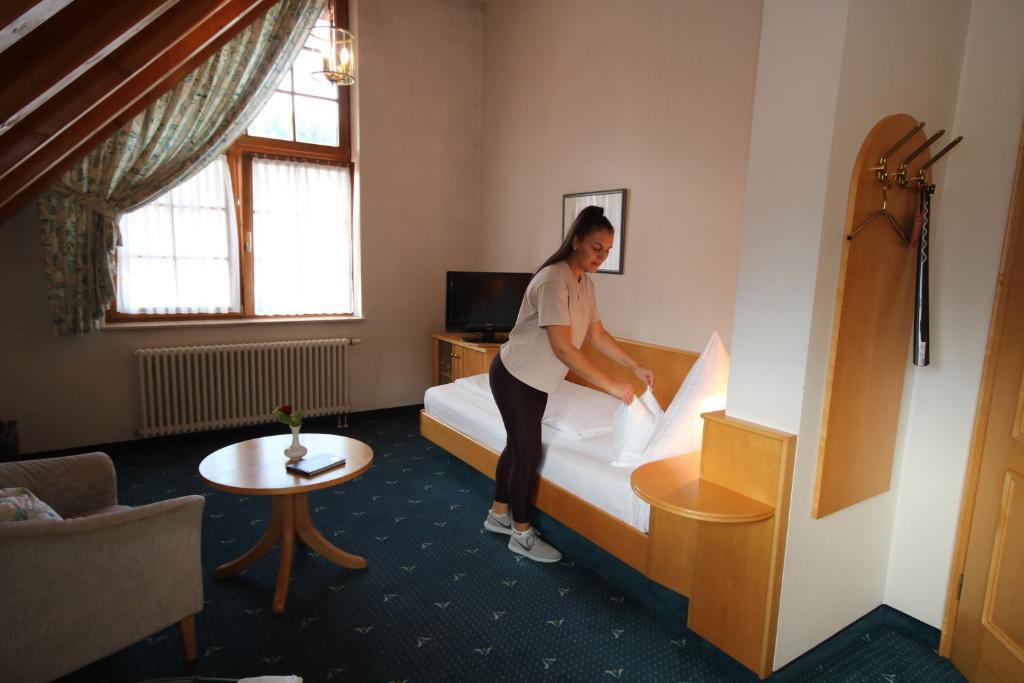 Hosté ubytování Hotel-Restaurant Hirsch