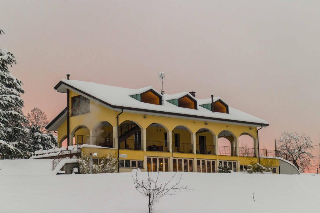 B&B Alla Roggetta v zimě