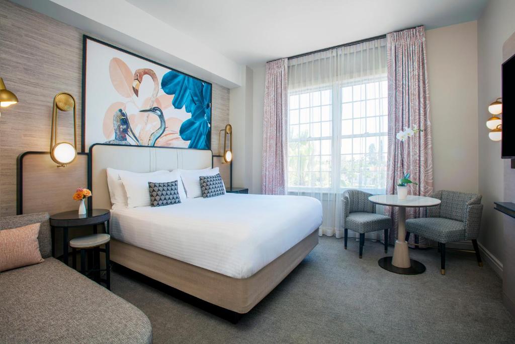Cama ou camas em um quarto em The Don CeSar