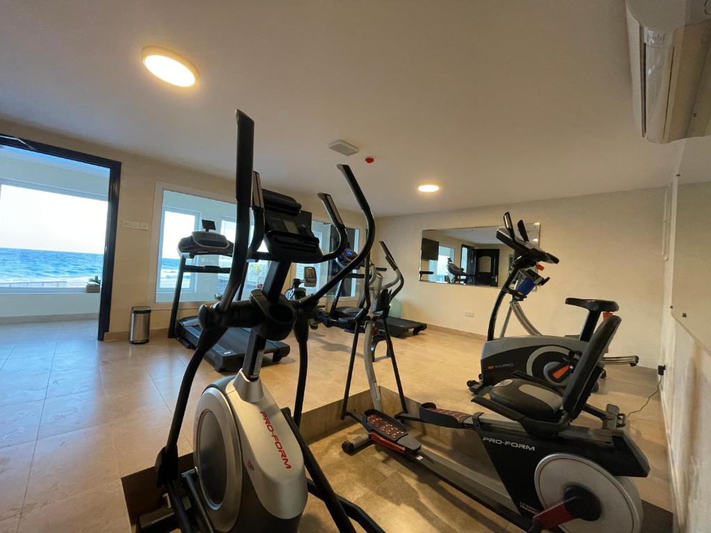 Gimnasio o equipo deportivo en Turtle Beach Resort