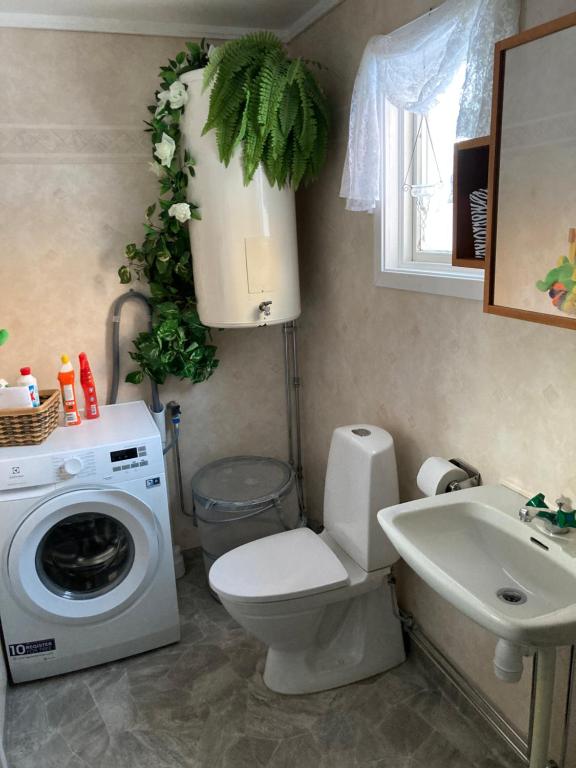 Koupelna v ubytování Bärvallen 388