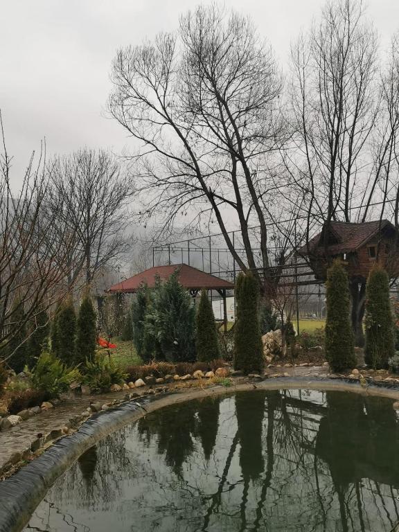 Zahrada ubytování Doftana Apartaments