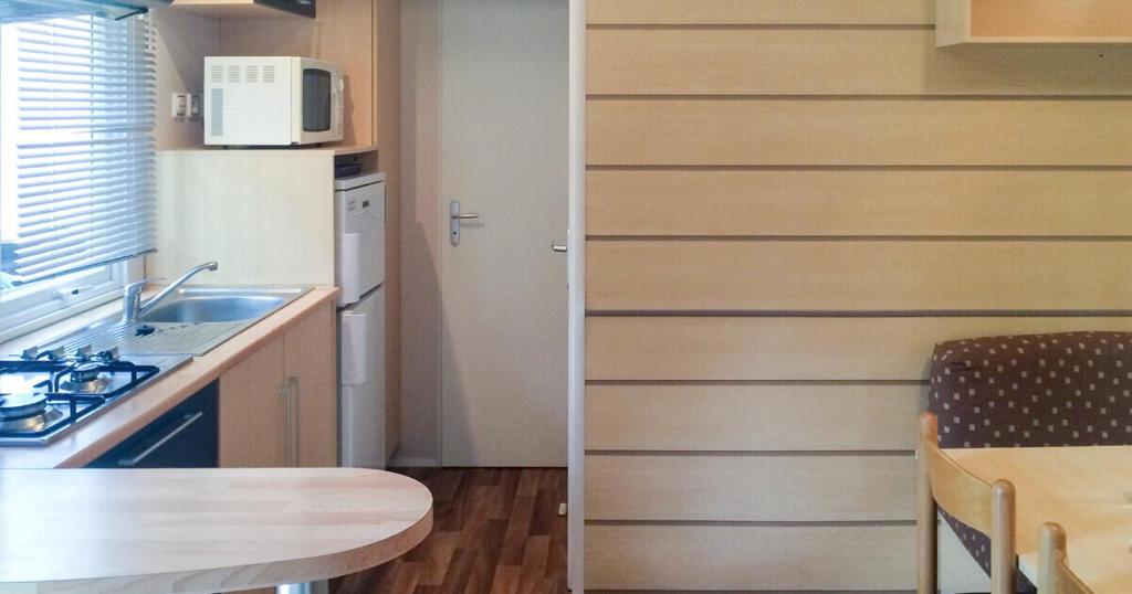 Kuchyň nebo kuchyňský kout v ubytování L'Oasis