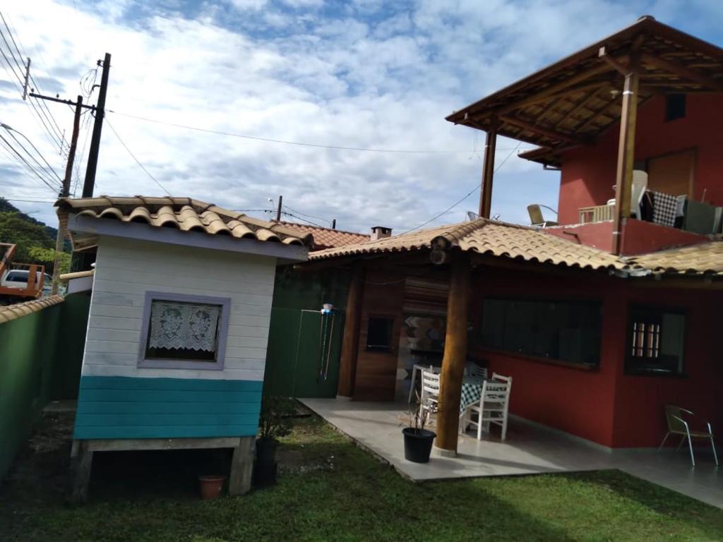 Casa Praia. Linda varanda para um cochilo na rede