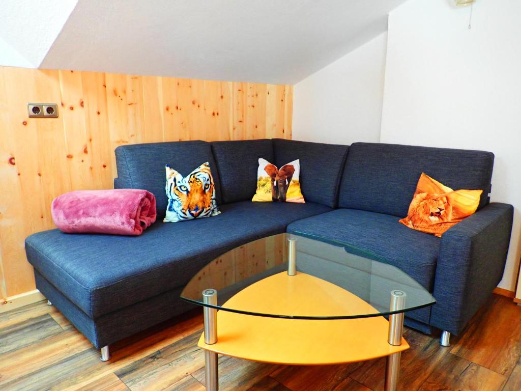 Posezení v ubytování Haus Alpenfriede