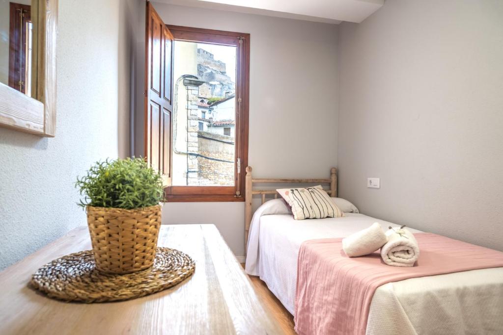 Postel nebo postele na pokoji v ubytování Apartamento Rural New Folch
