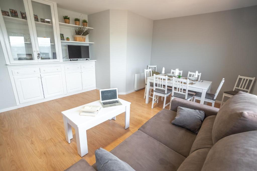 Kuchyň nebo kuchyňský kout v ubytování Apartamento Rural New Folch