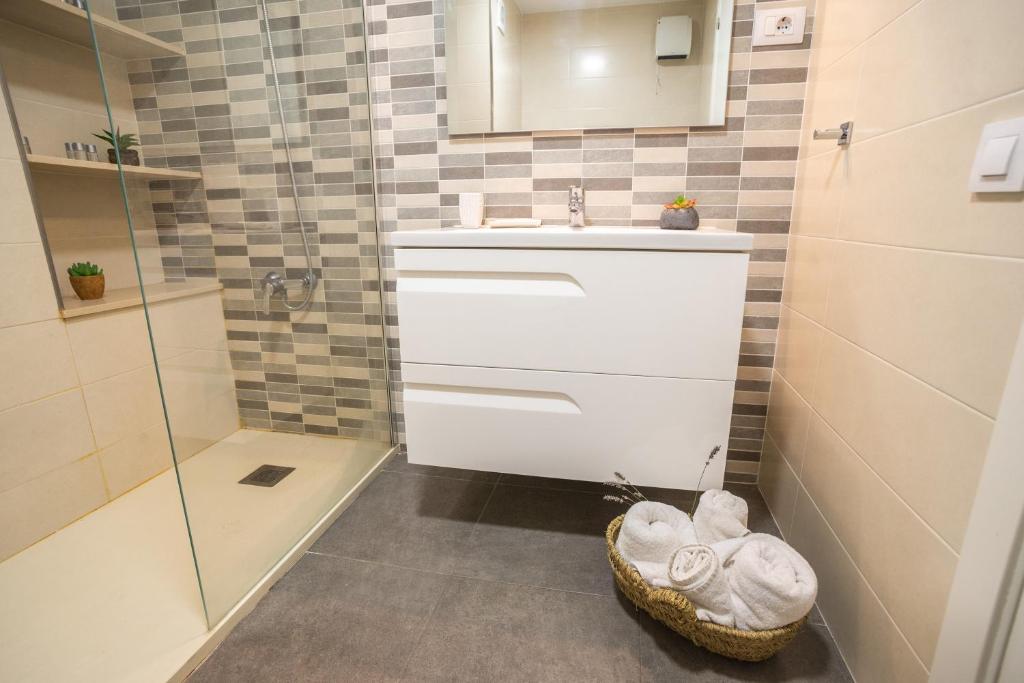 Koupelna v ubytování Apartamento Rural New Folch