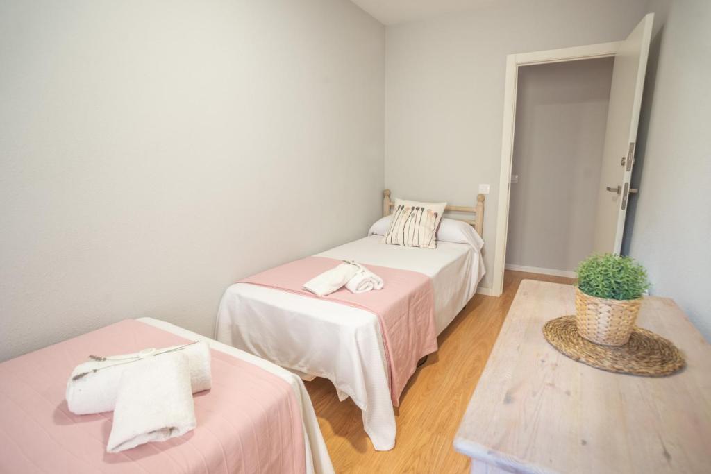 Postel nebo postele na pokoji v ubytování Apartamento Rural New Folch