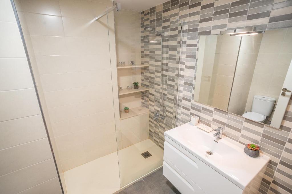 Koupelna v ubytování Apartamento Rural New Folch