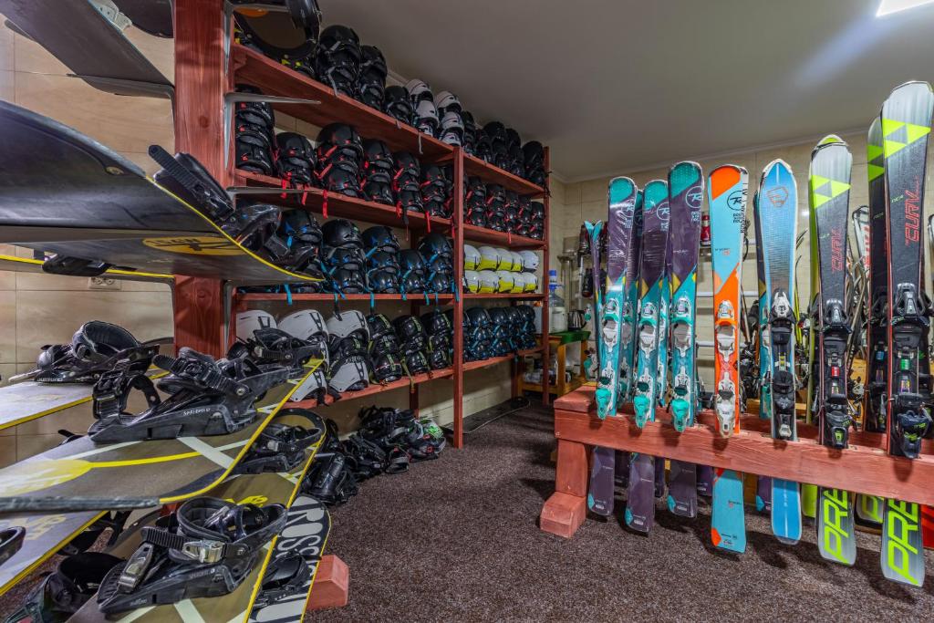 Fitness centrum a/nebo fitness zařízení v ubytování Mirage