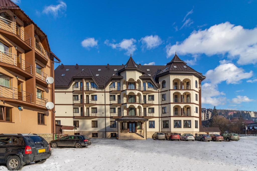 Budova, kde se hotel nachází