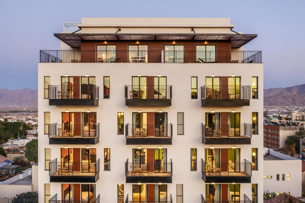 Nespecifikovaný výhled na hory nebo výhled na hory při pohledu z apartmánu