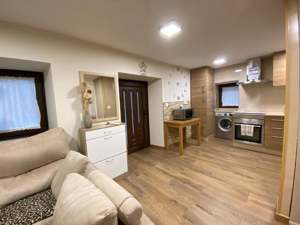 Η κουζίνα ή μικρή κουζίνα στο Casita de Ozón