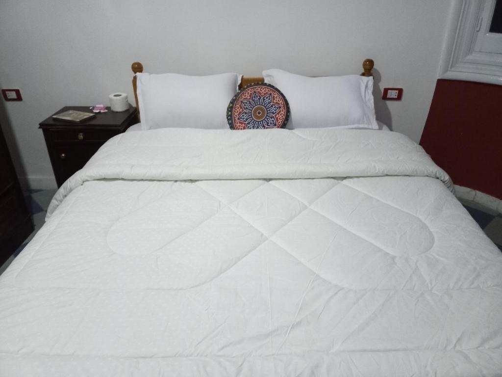 Postel nebo postele na pokoji v ubytování اللوكاندة الجديدة New Hotel