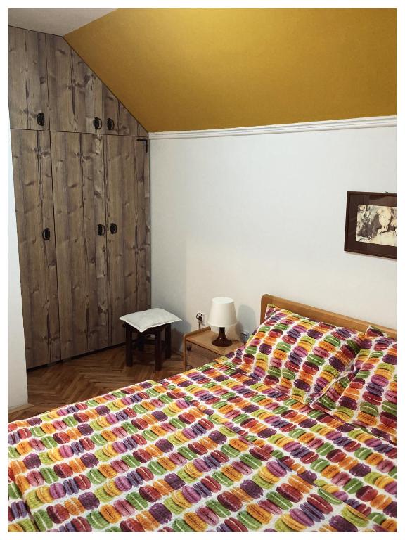 Postel nebo postele na pokoji v ubytování Vila Jelena, Tara